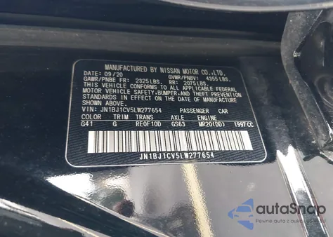 2020 Nissan Rogue Sport S Fwd Xtronic Cvt from USA, damaged, VIN JN1BJ1CV5LW277654